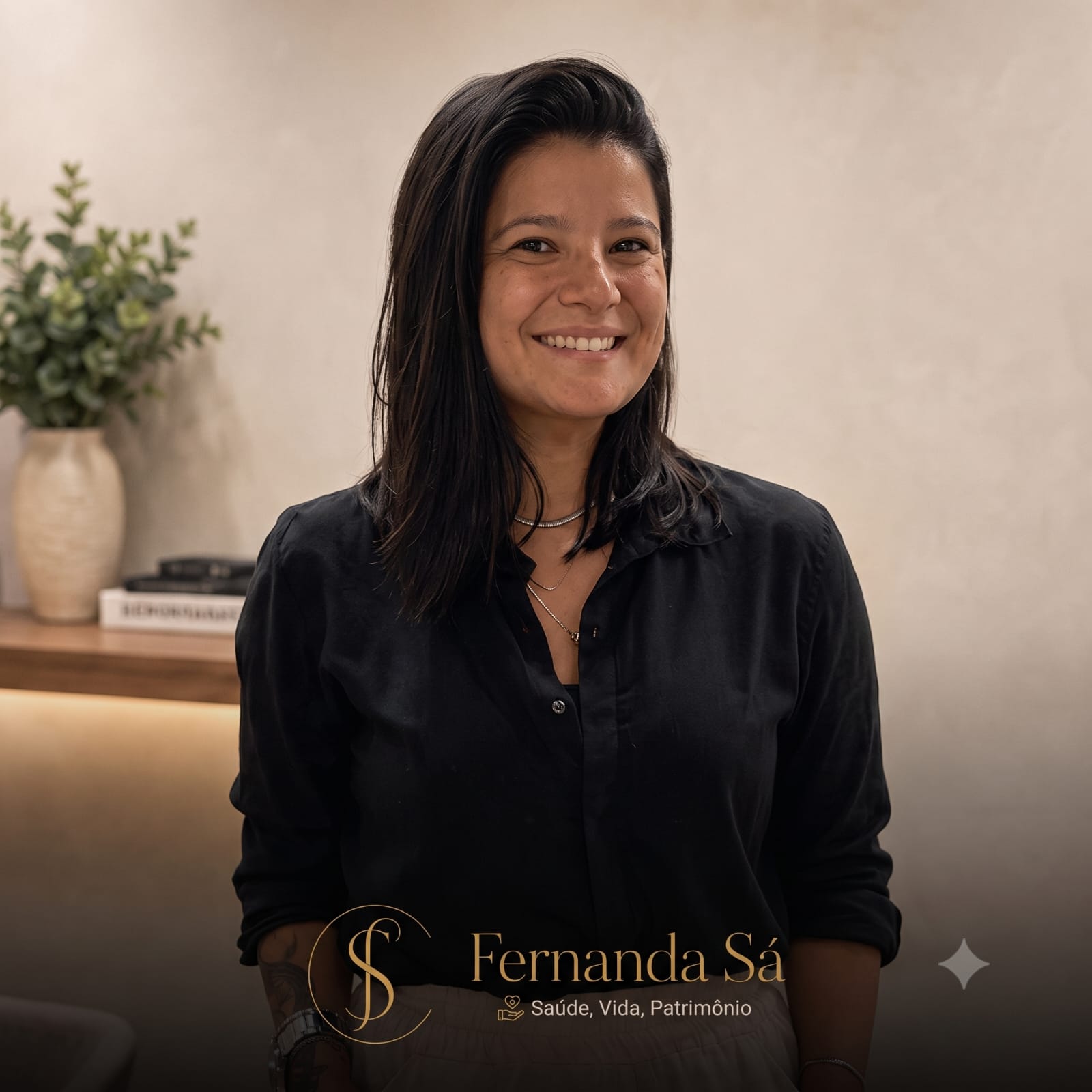 Fernanda Sá, corretora de seguros